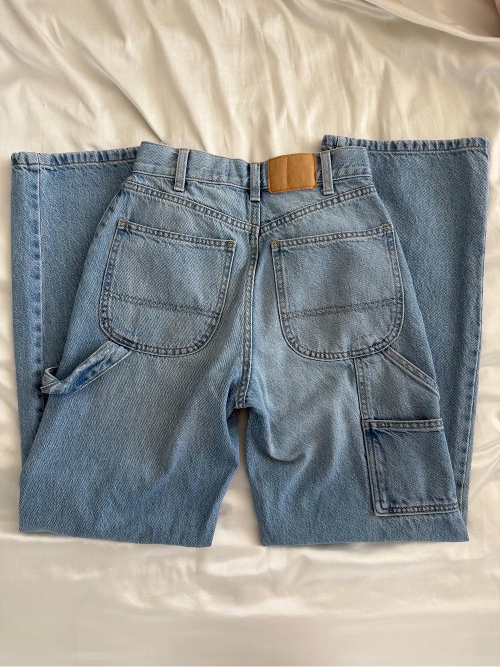 Cotton On Light Blue Relaxed Carpenter Jeans